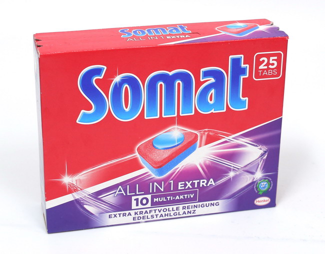 Viên rửa bát Somat All In 1 Extra 10 Multi – Aktiv